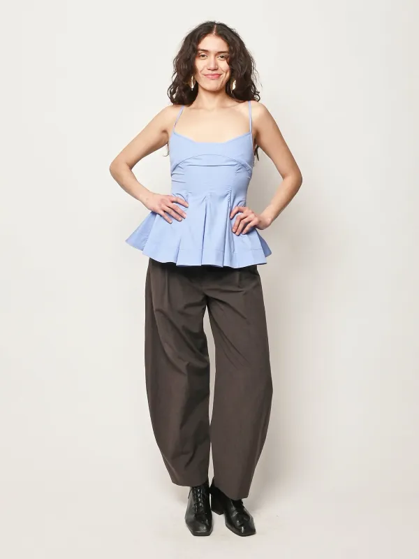 Peri Blue Flare Cami made by Frances May Houseline