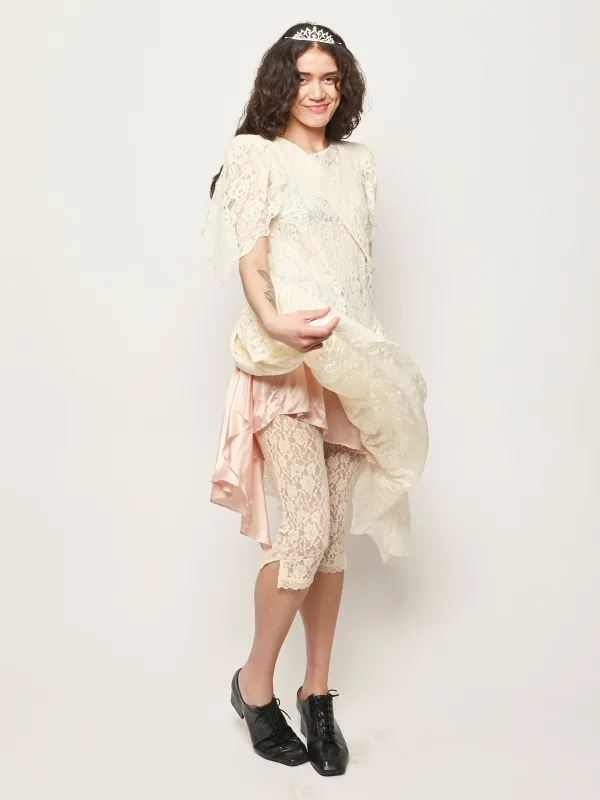 Ivory Archen Dress made by Sandy Liang