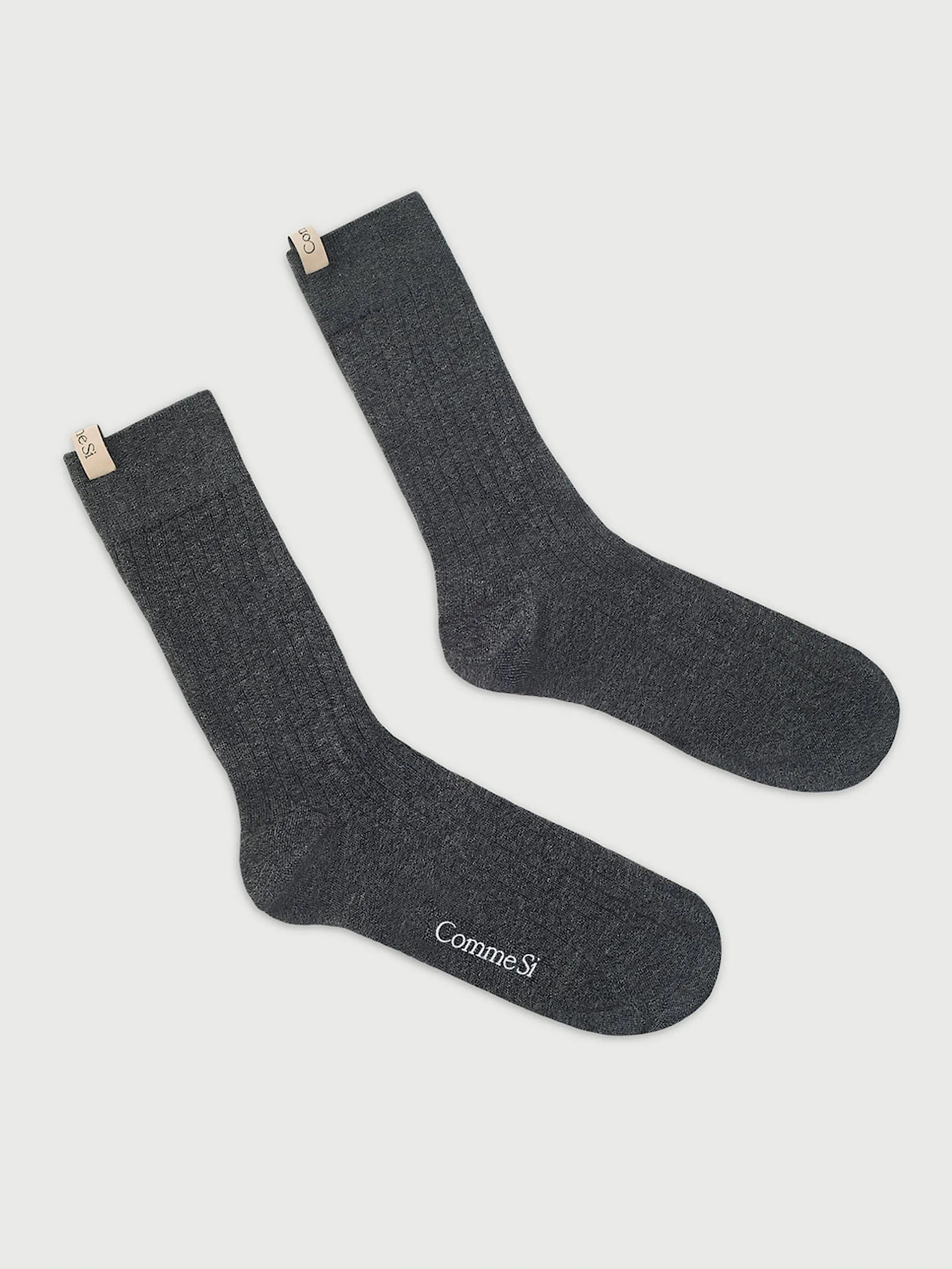 Asphalt The Yves Sock sold by Frances May Houseline product image thumbnail 2