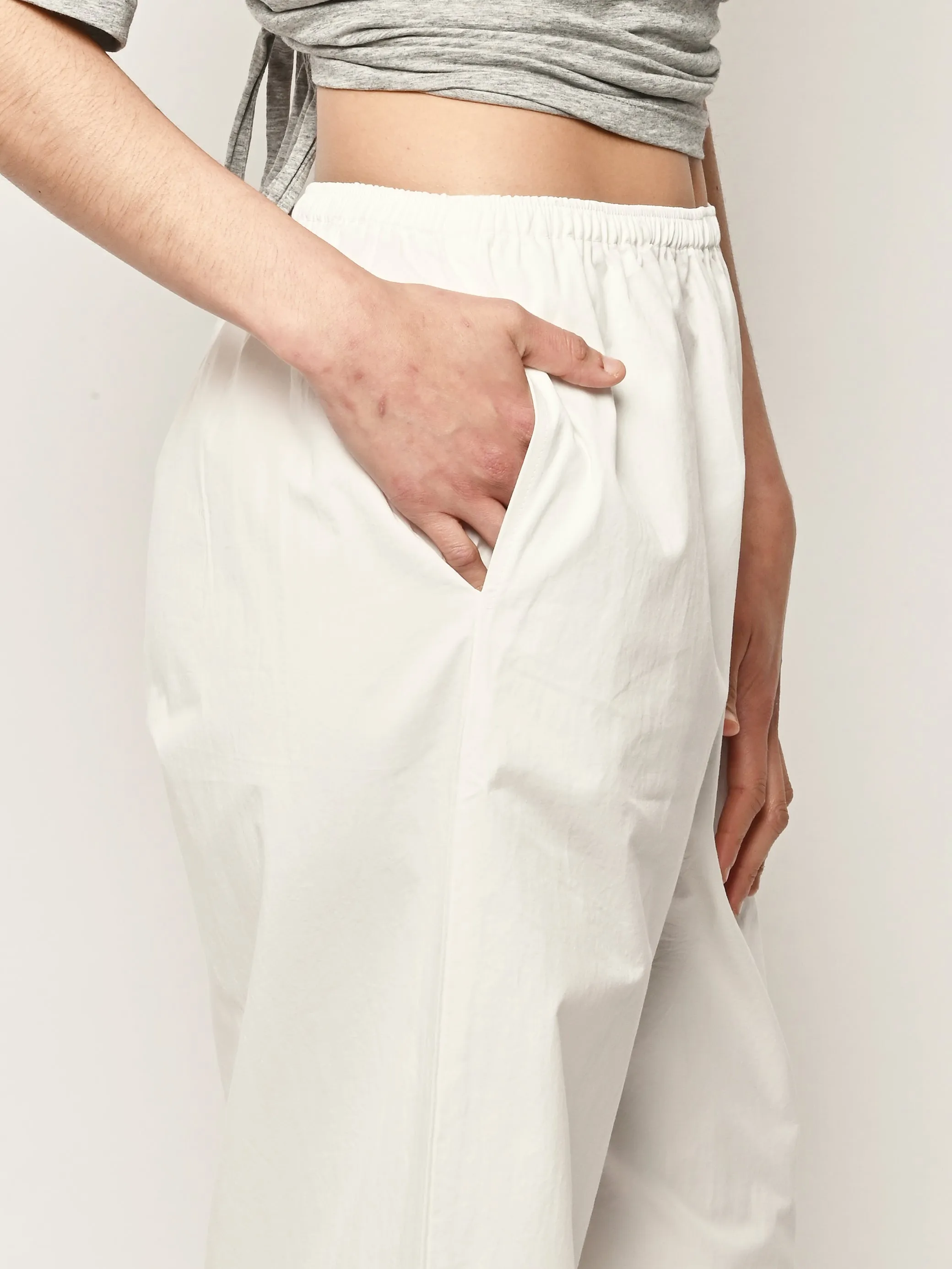 White Ease Trouser sold by Frances May Houseline product image thumbnail 4