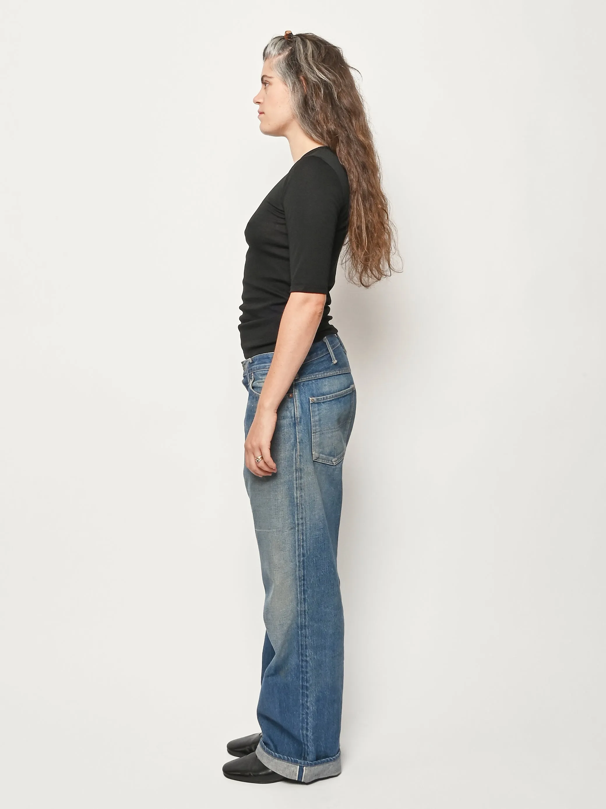 Black Anna Tee sold by Frances May Houseline product image thumbnail 5