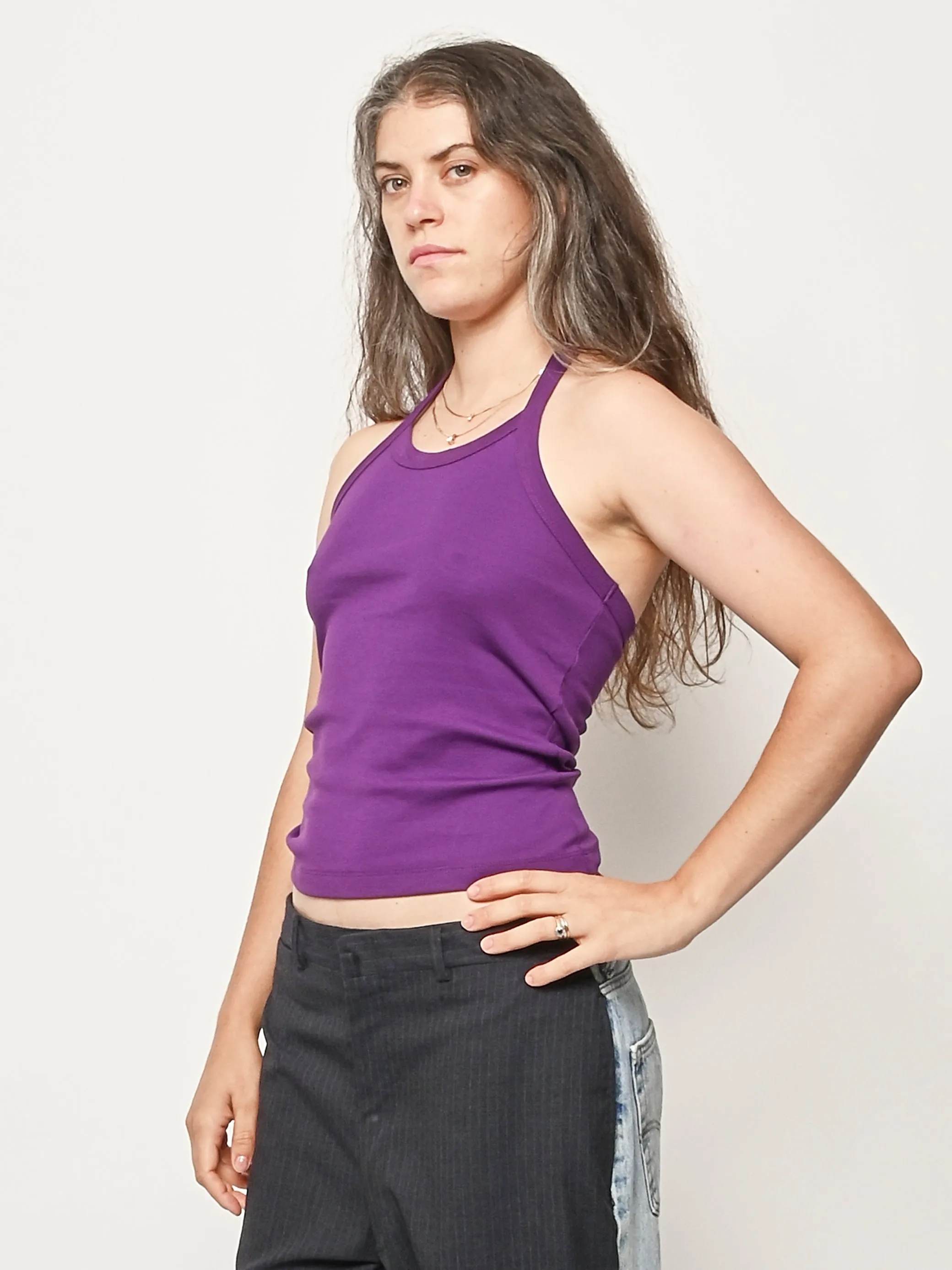 Purple Angie Tank sold by Frances May Houseline product image thumbnail 2
