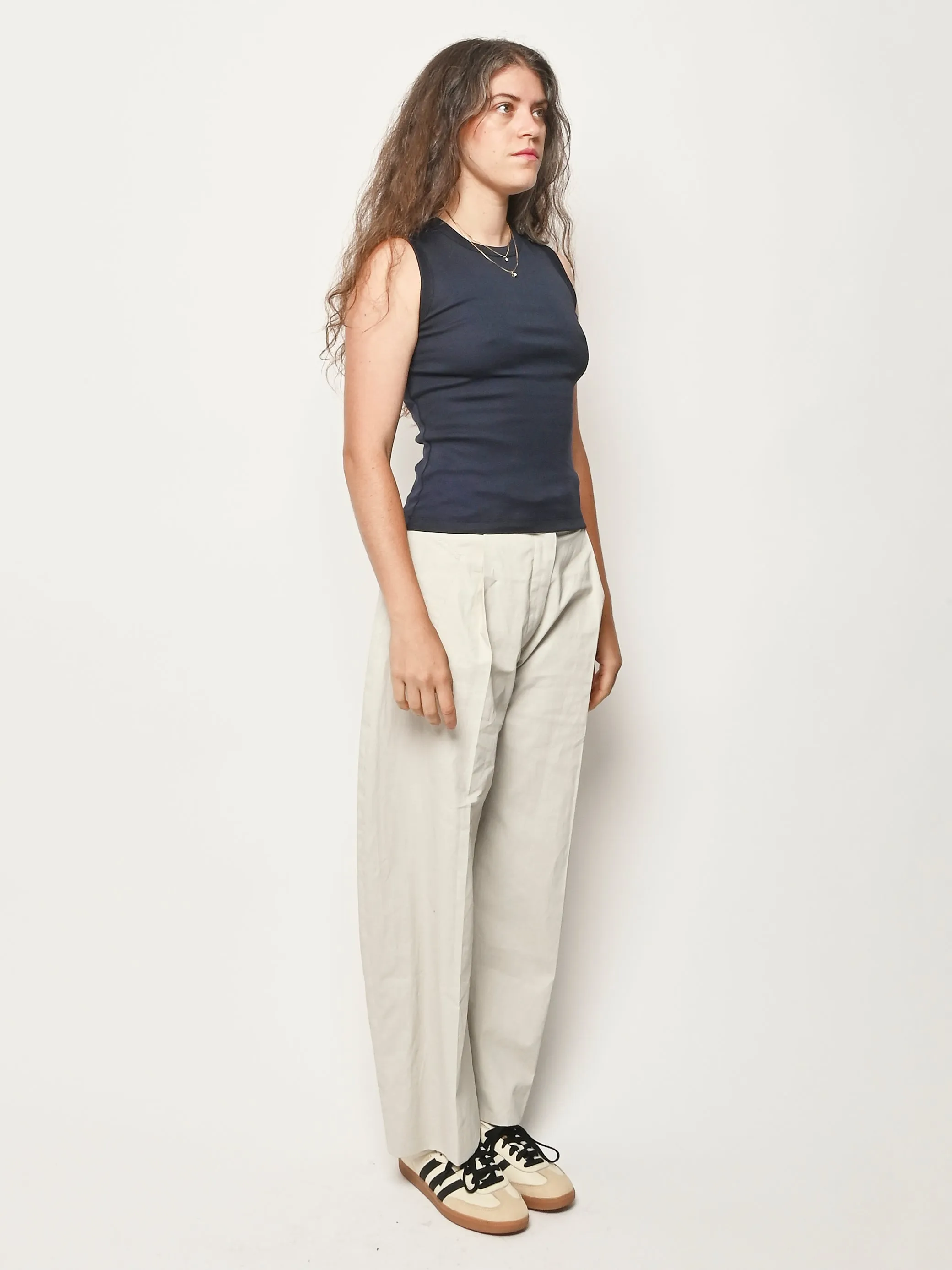 Navy Esmé Tank sold by Frances May Houseline product image thumbnail 4