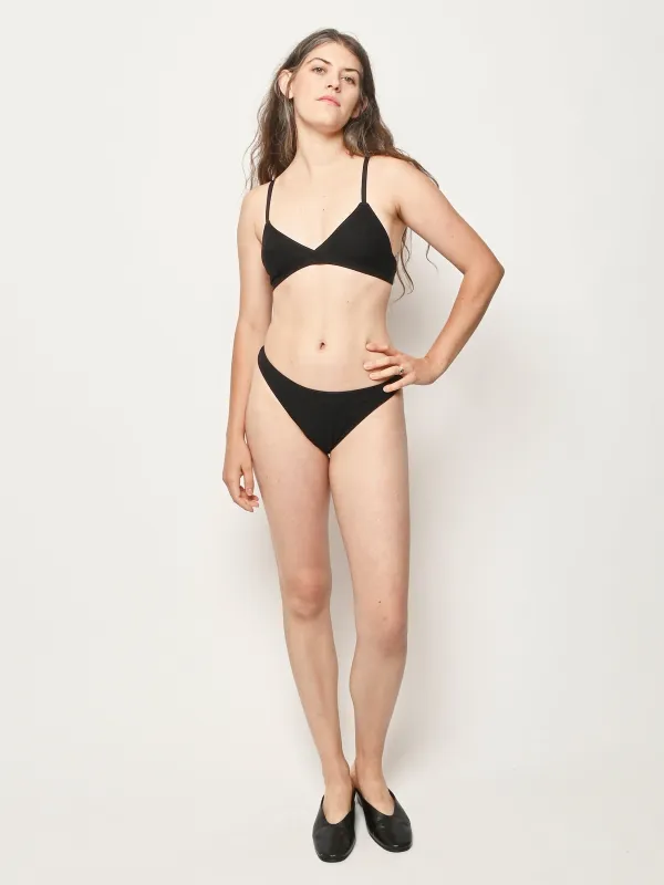 Black Marianne Undies made by Frances May Houseline