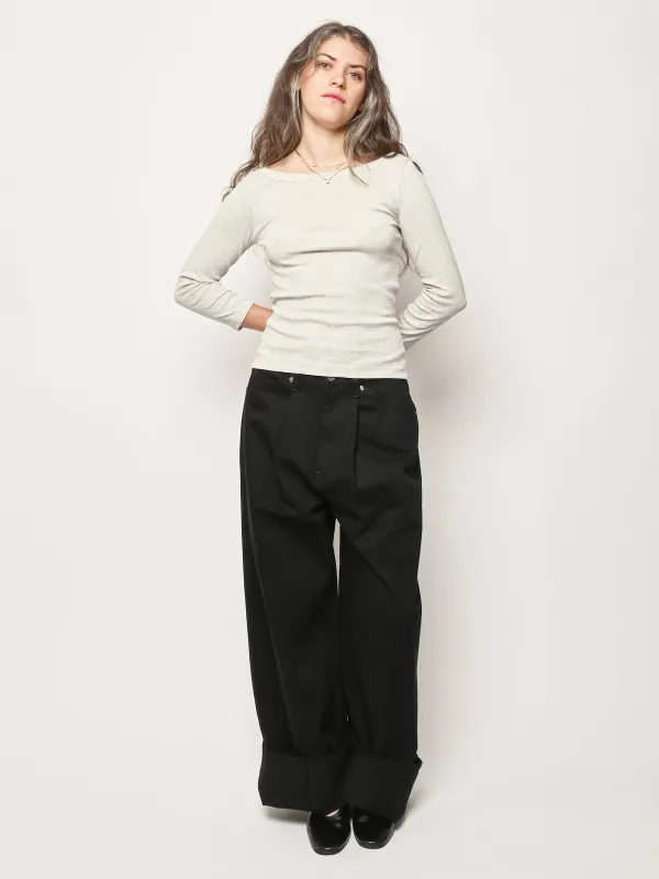 Heather Grey Steffi Tee made by FLORE FLORE
