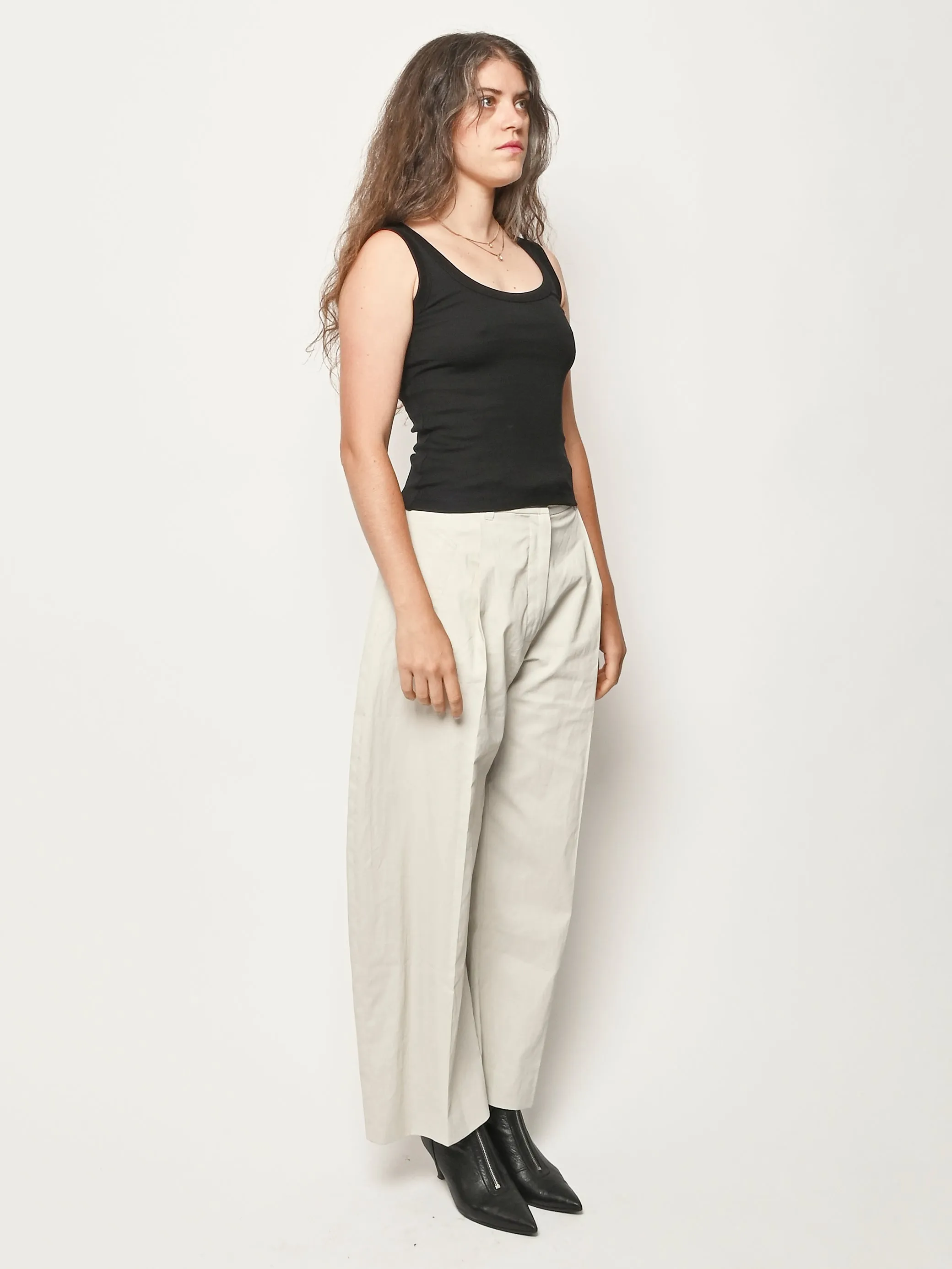 Black Hillie Tank sold by Frances May Houseline product image thumbnail 4