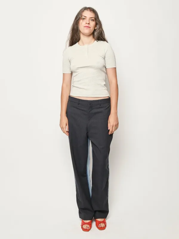 Heather Grey Jess Tee made by FLORE FLORE