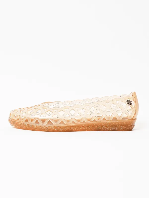 Crepe Paillete Jutam Ballet Flat made by Meduse