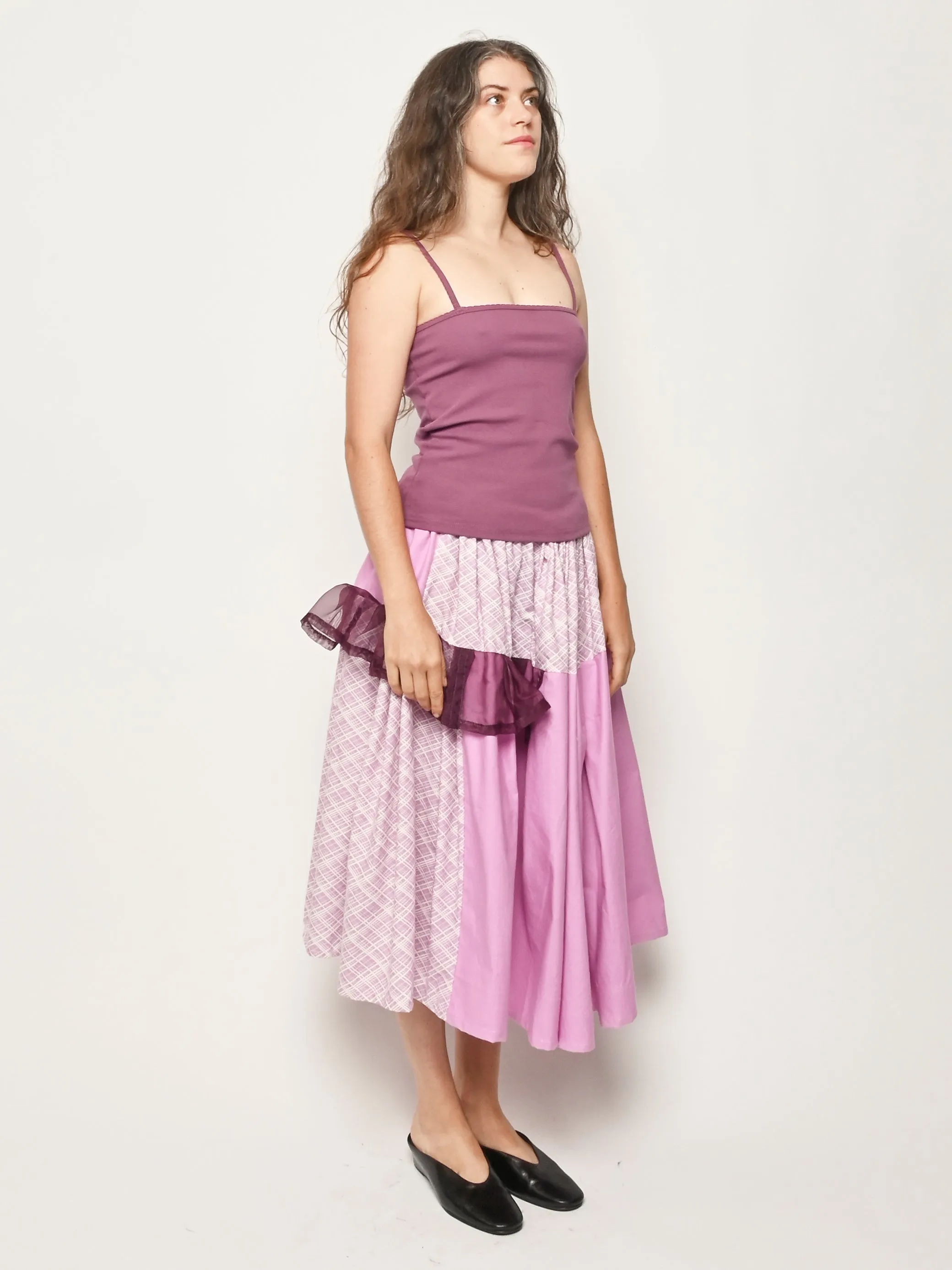 Berry Scallop Tank sold by Frances May Houseline product image thumbnail 5