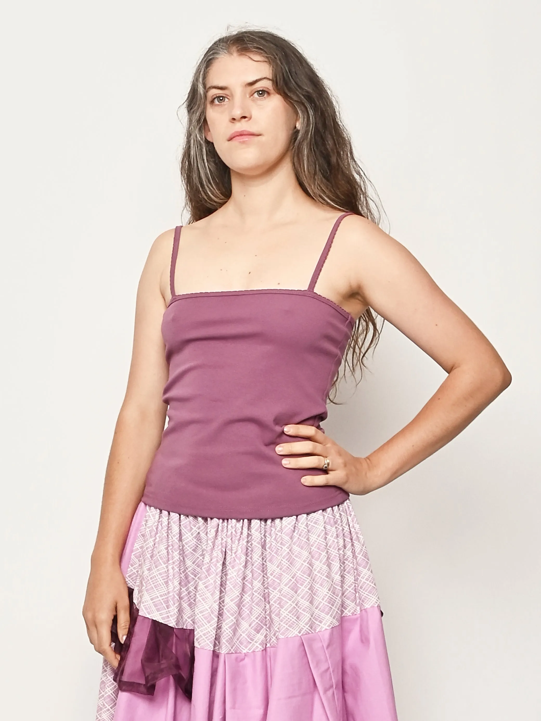 Berry Scallop Tank sold by Frances May Houseline product image thumbnail 2