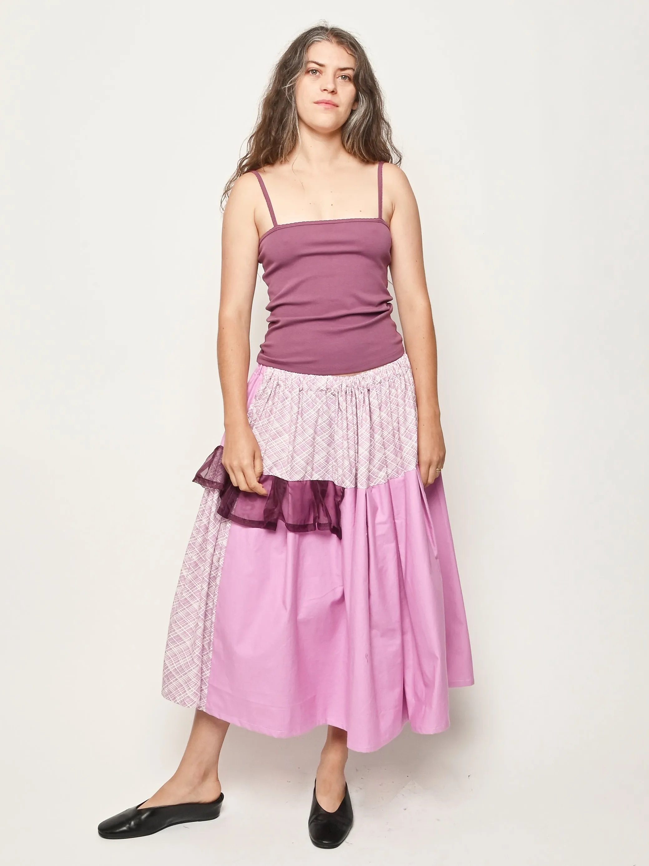 Berry Scallop Tank sold by Frances May Houseline