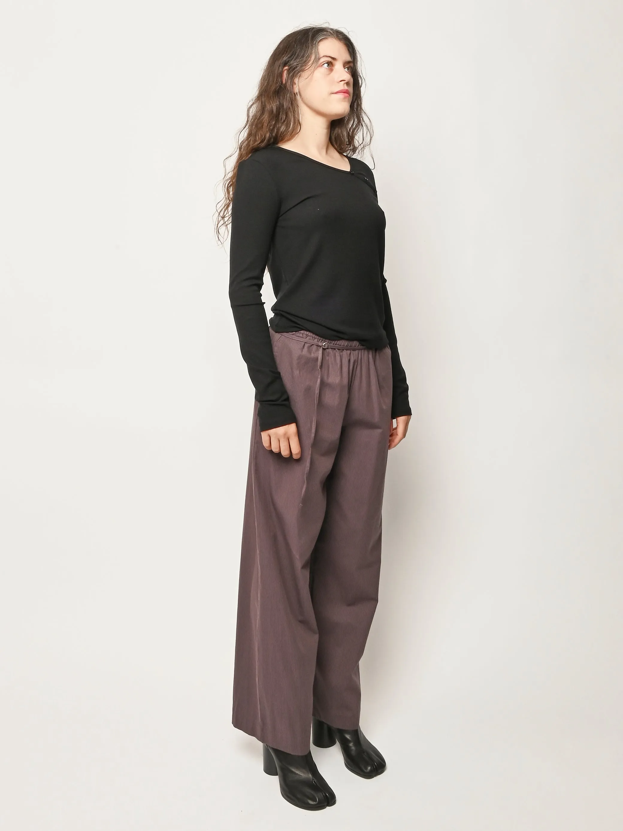 Mulberry Stripe Loop Pant sold by Frances May Houseline product image thumbnail 5