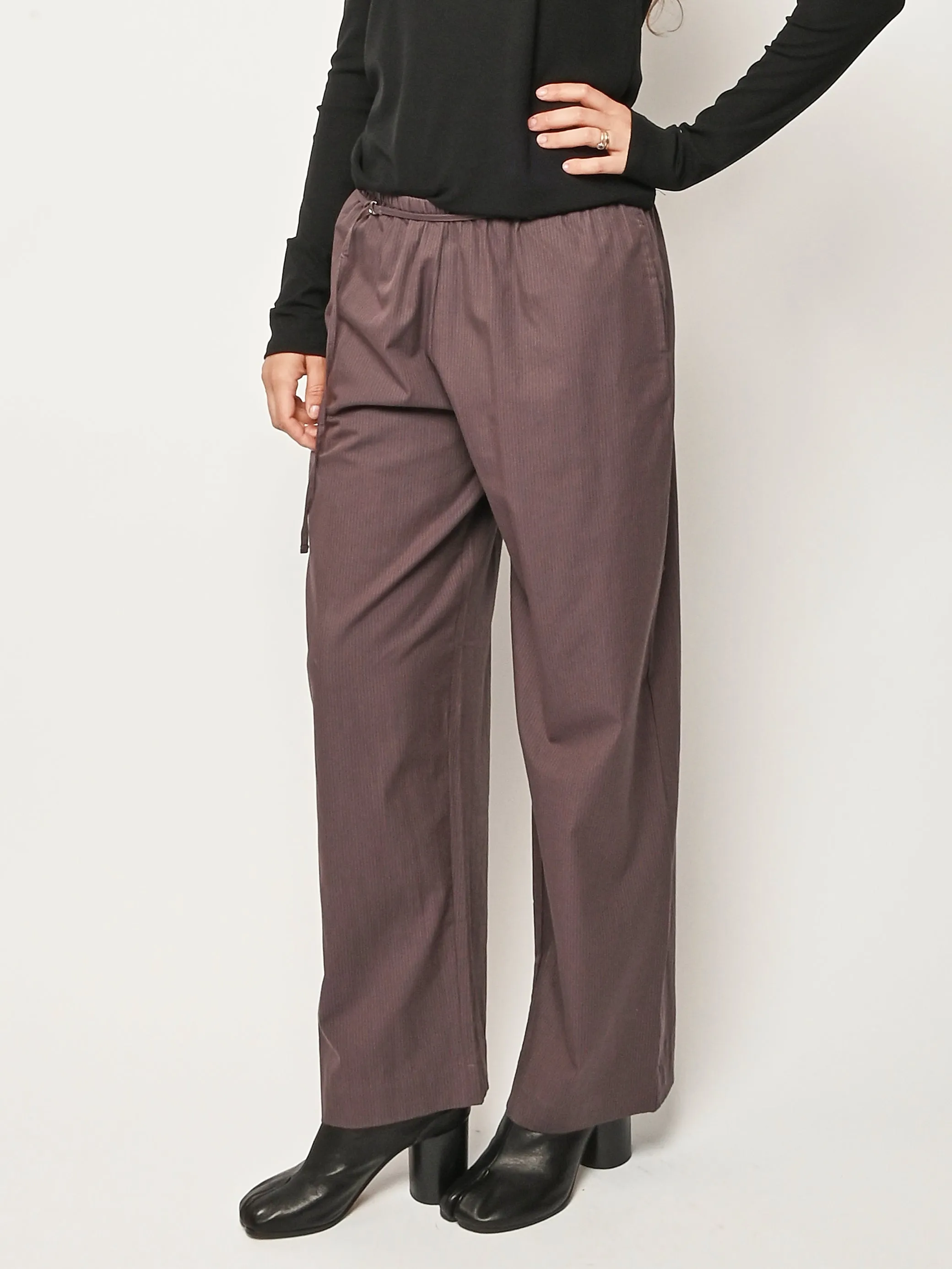 Mulberry Stripe Loop Pant sold by Frances May Houseline product image thumbnail 2