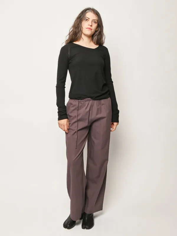 Mulberry Stripe Loop Pant made by Deiji Studios
