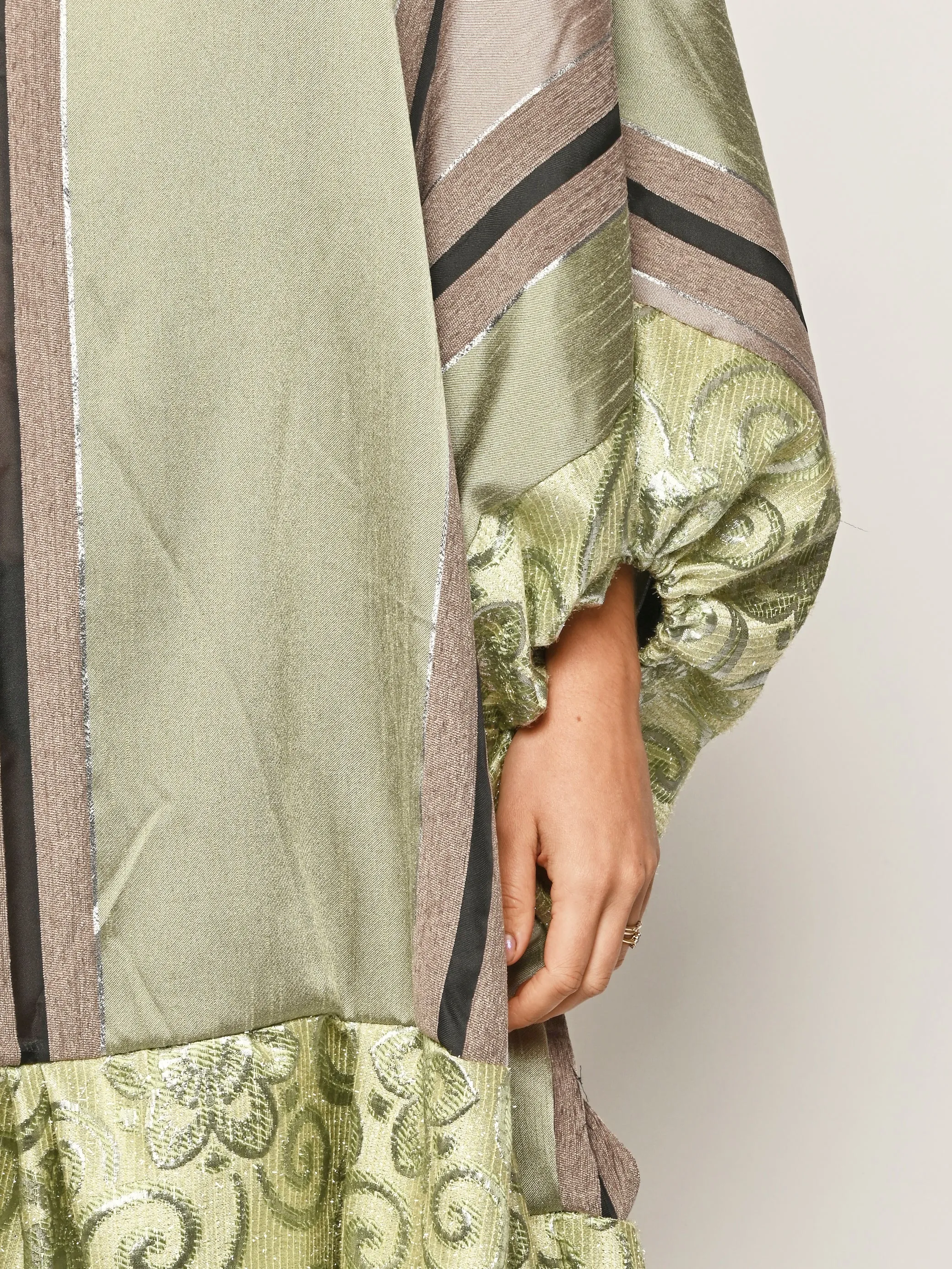 Lime Green/Taupe Dress sold by Frances May Houseline product image thumbnail 4