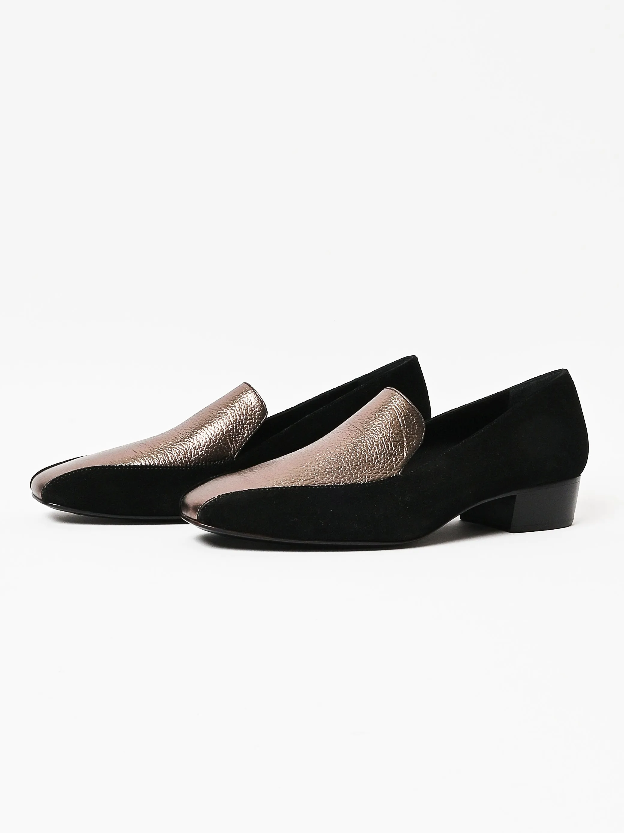 Black Multi Cheater Loafer sold by Frances May Houseline product image thumbnail 2