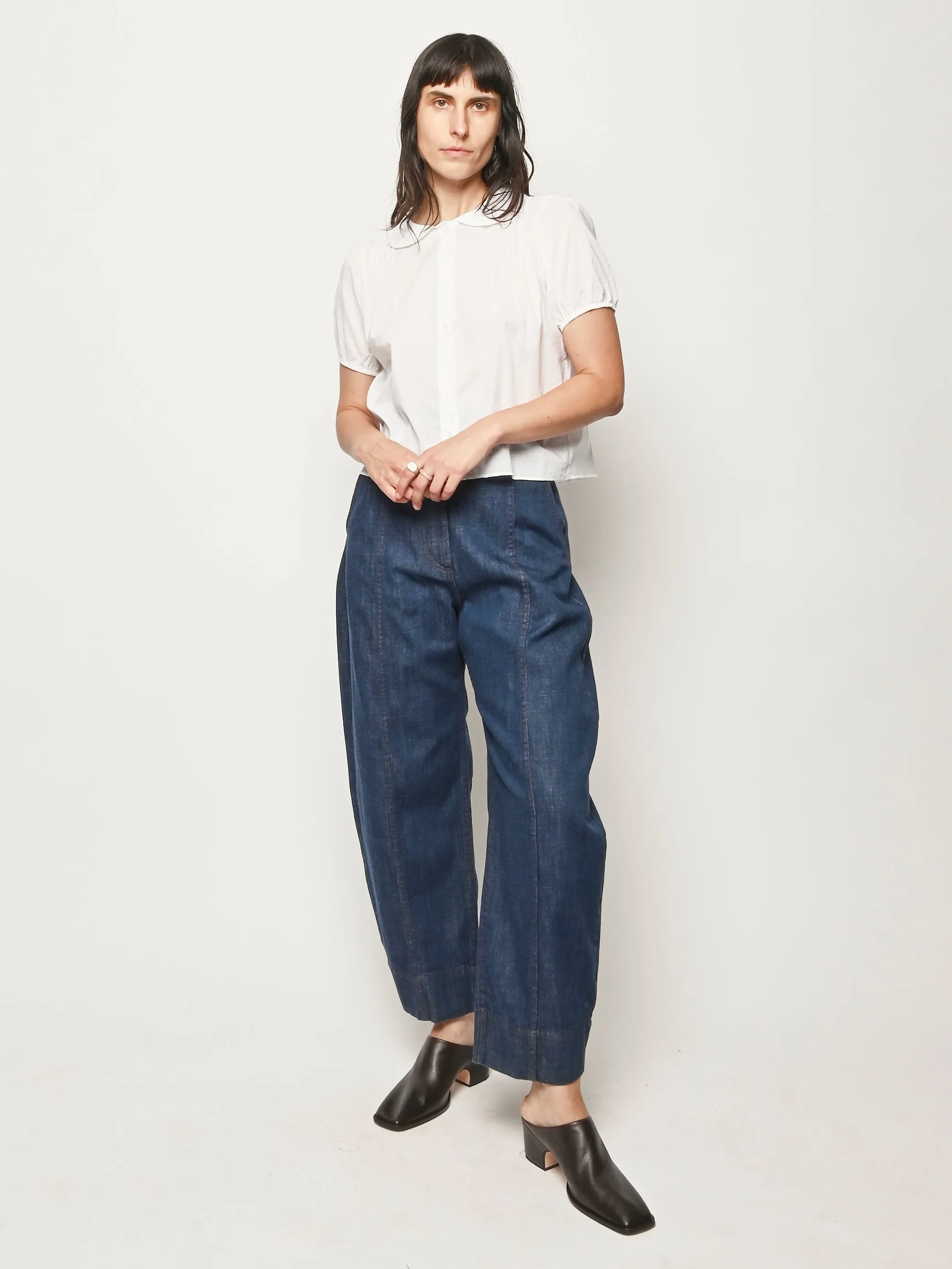 White Petal Top sold by Frances May Houseline