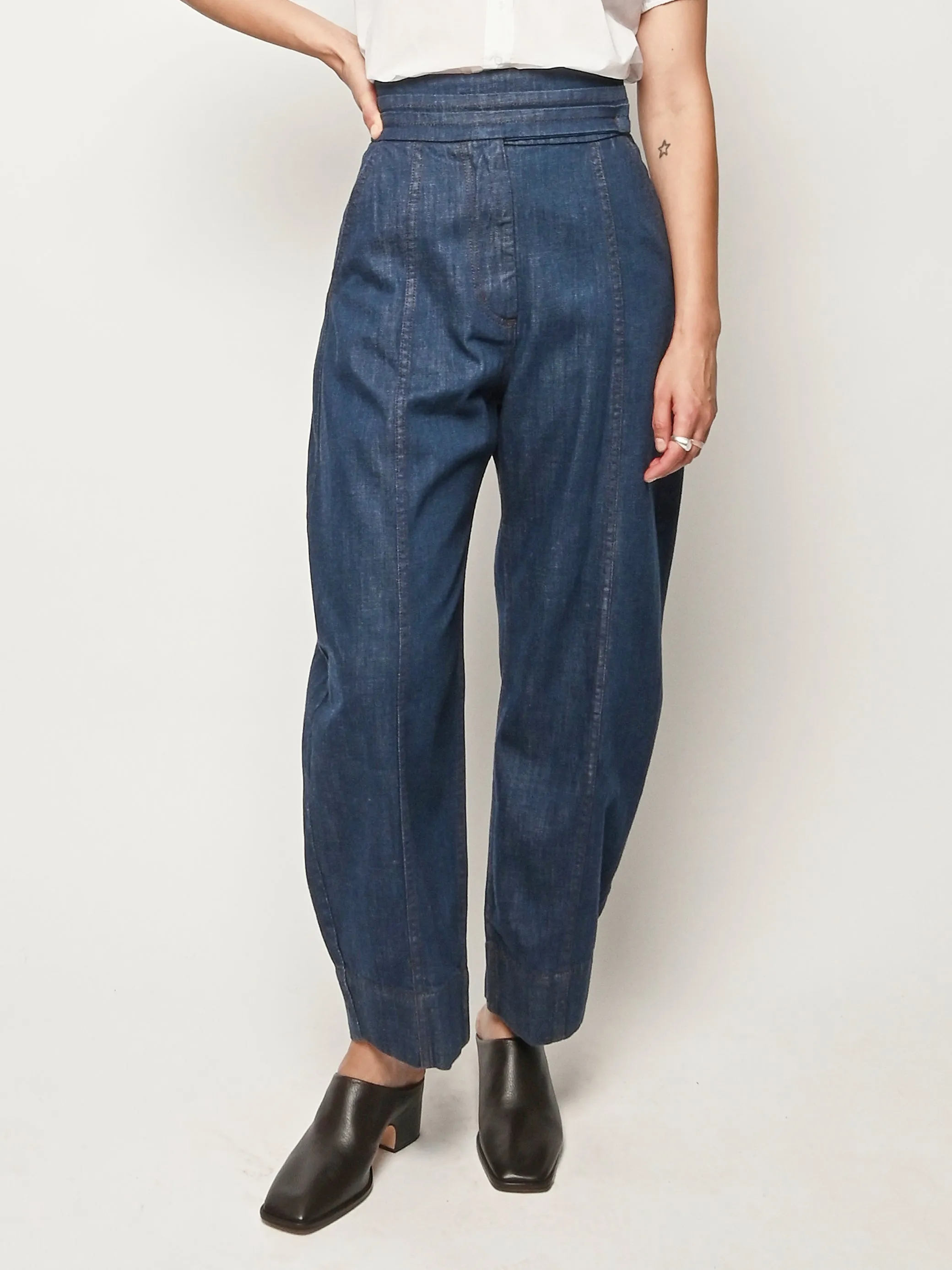 Raw Wash Nite Pant sold by Frances May Houseline product image thumbnail 2