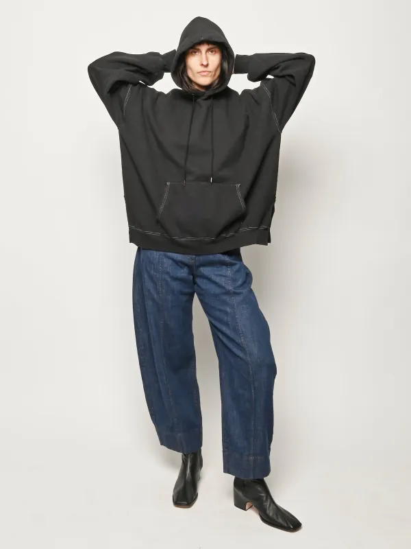 Charcoal Revere Sweatshirt made by Rachel Comey
