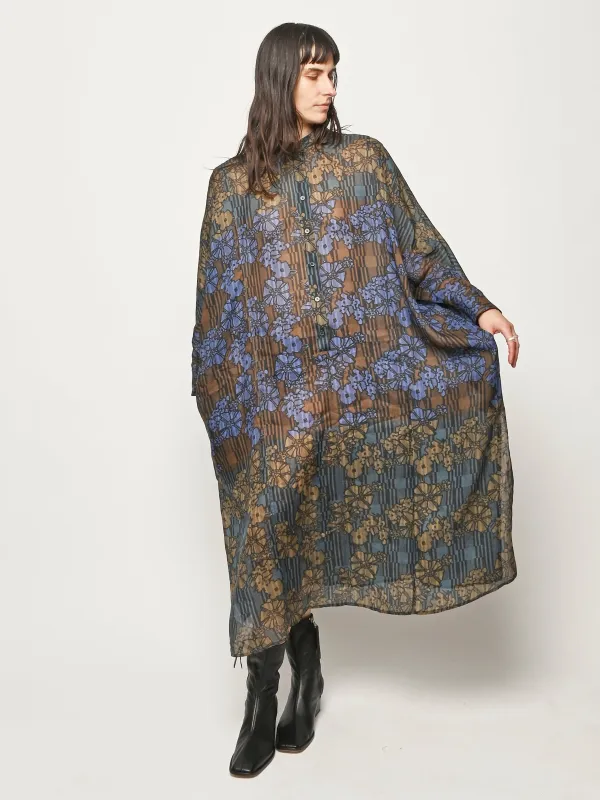 Teal Solictous Dress made by Rachel Comey