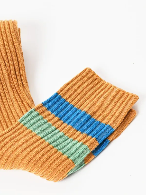 Silva Brown Race Overknee Socks made by Baserange