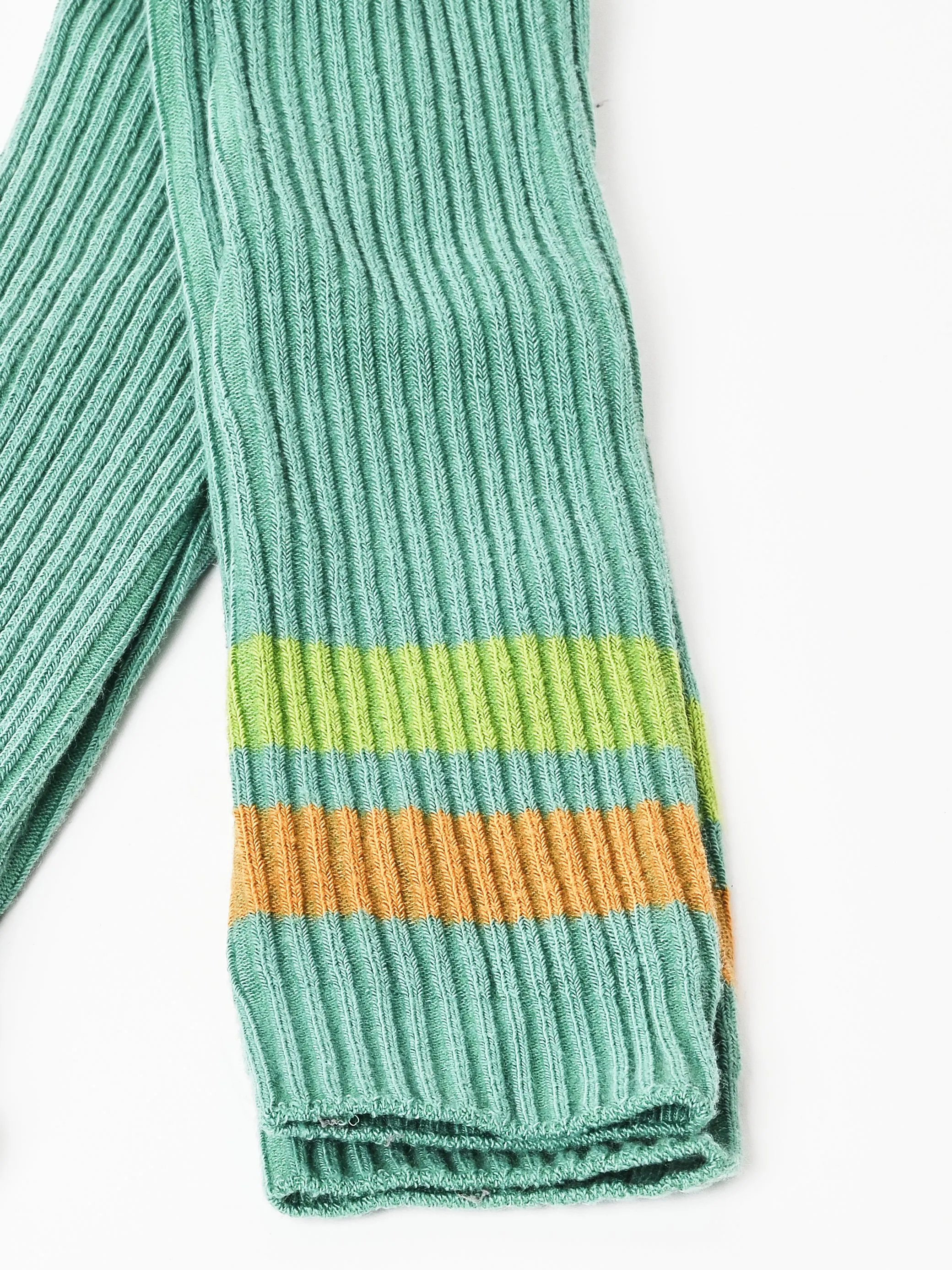 Orbit Green Race Overknee Socks sold by Frances May Houseline product image thumbnail 3
