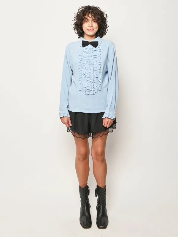 Blue Prom Blouse made by Fashion Brand Company