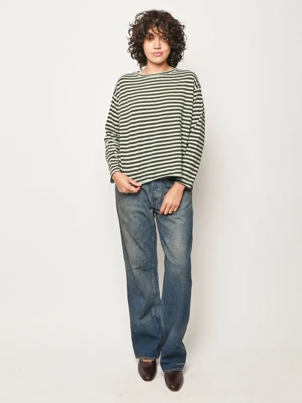 Surf Striped Lola Top made by Labo.Art