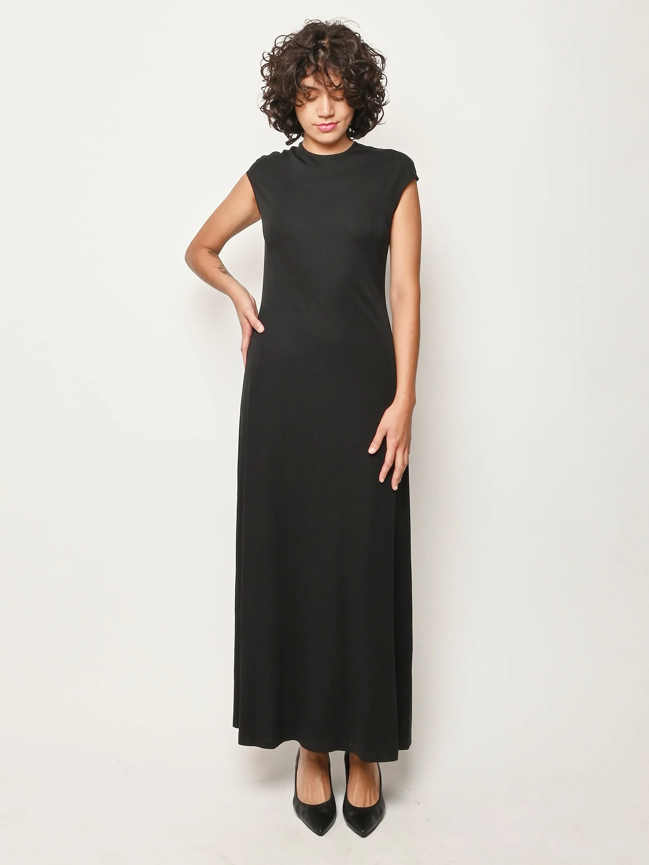 Black Everyday Dress sold by Frances May Houseline product image thumbnail 2