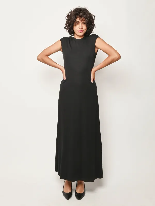 Black Everyday Dress made by Toteme