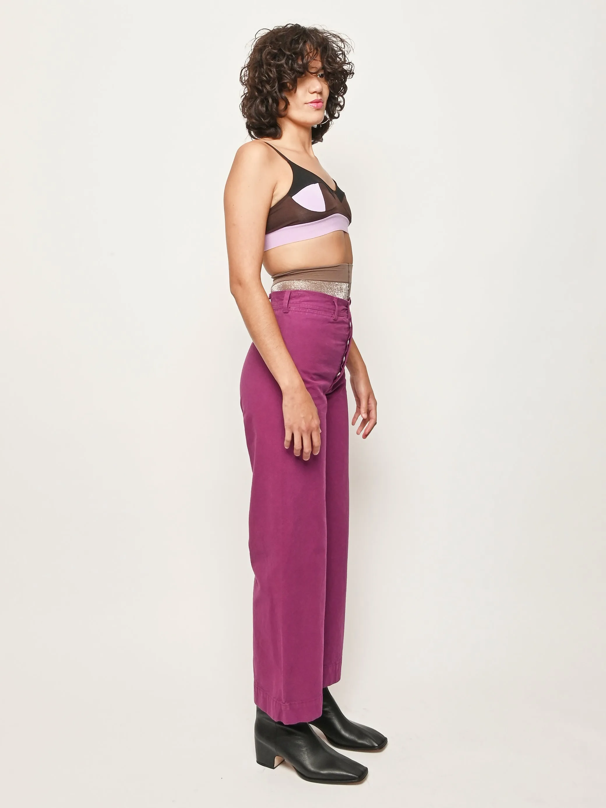 Beet Sailor Pant sold by Frances May Houseline product image thumbnail 5