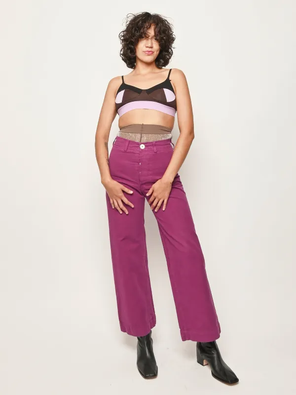 Beet Sailor Pant made by Jesse Kamm
