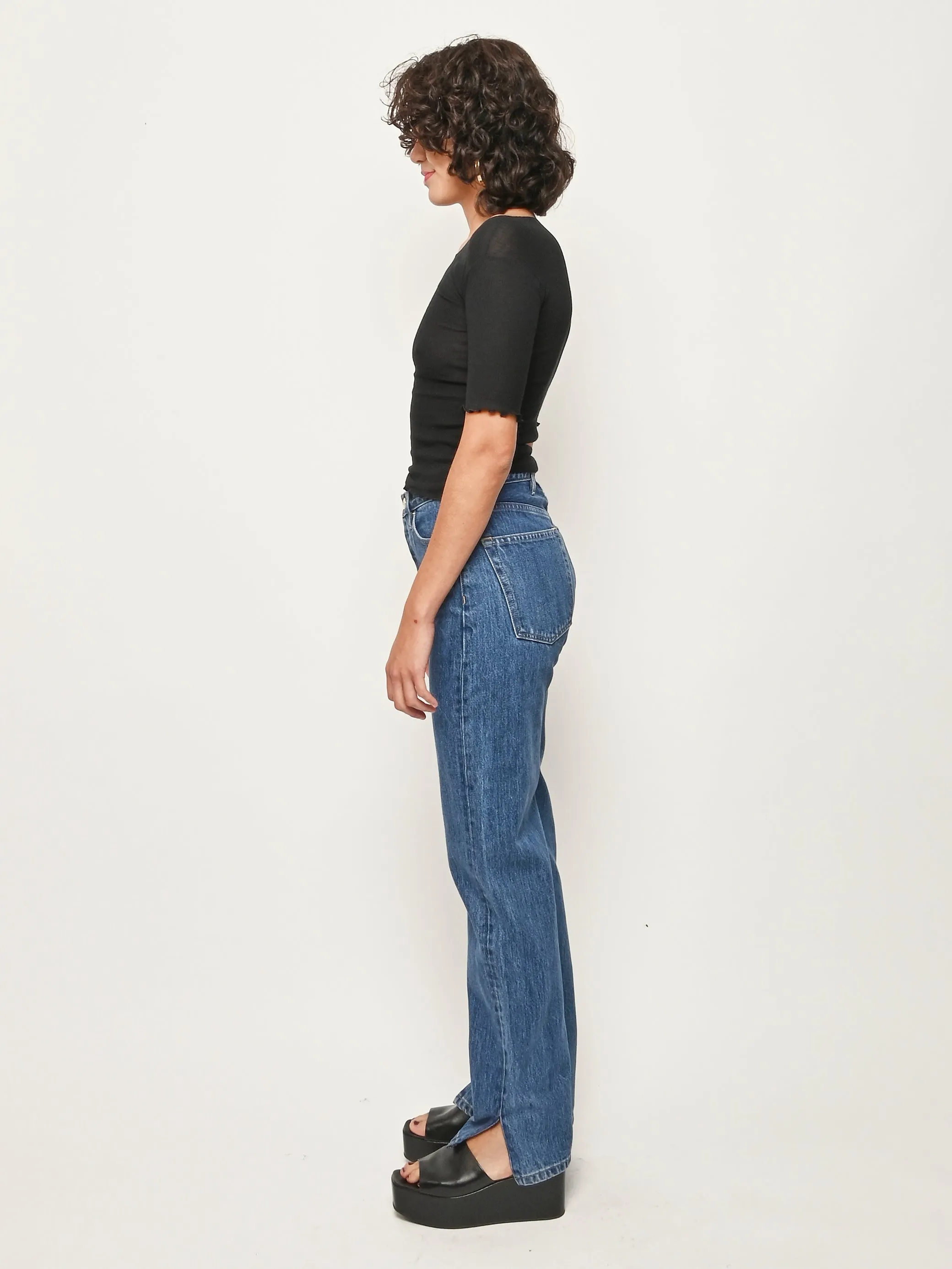 Black Pama 3/4 Top sold by Frances May Houseline product image thumbnail 4