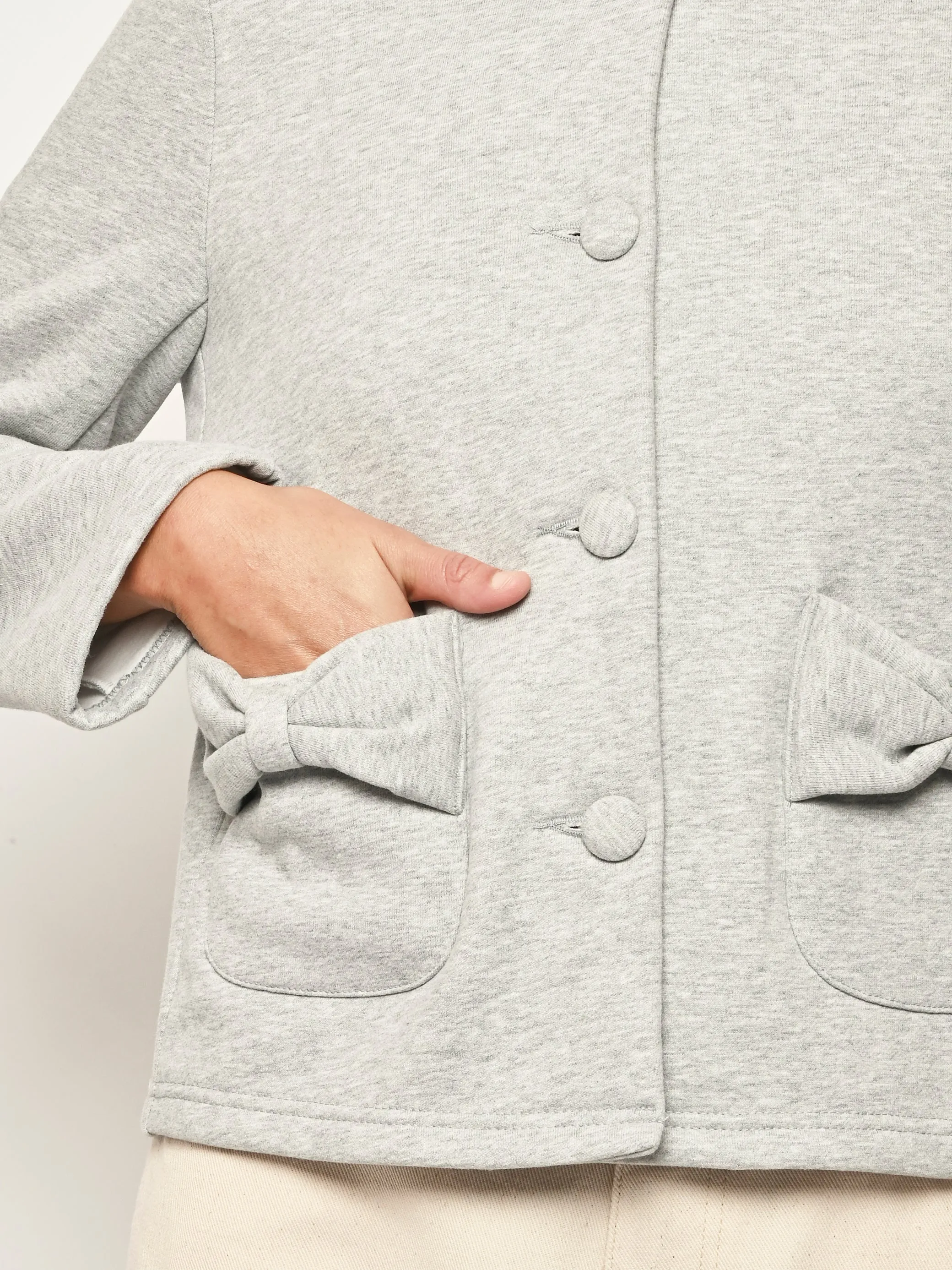 Grey Knoll Jacket sold by Frances May Houseline product image thumbnail 4