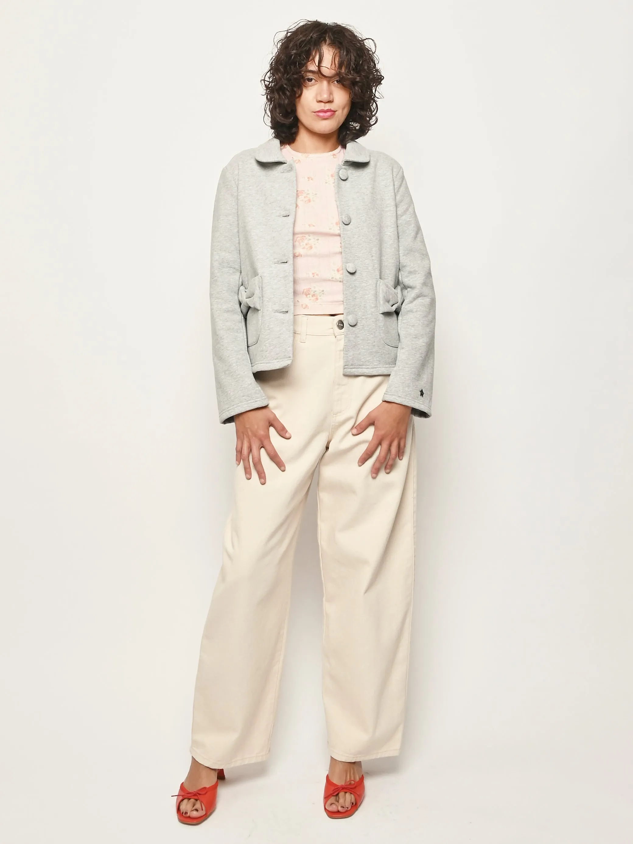 Grey Knoll Jacket sold by Frances May Houseline