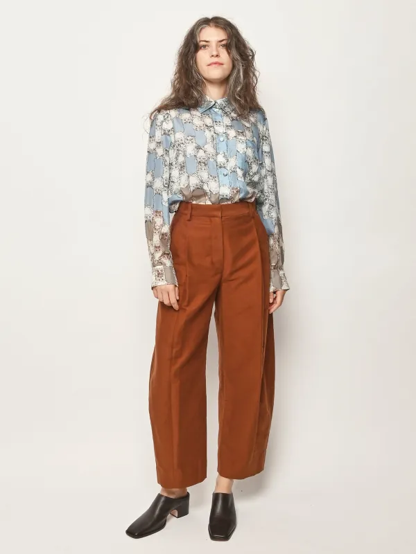Cinnamon Cacao Trousers made by Sayaka Davis