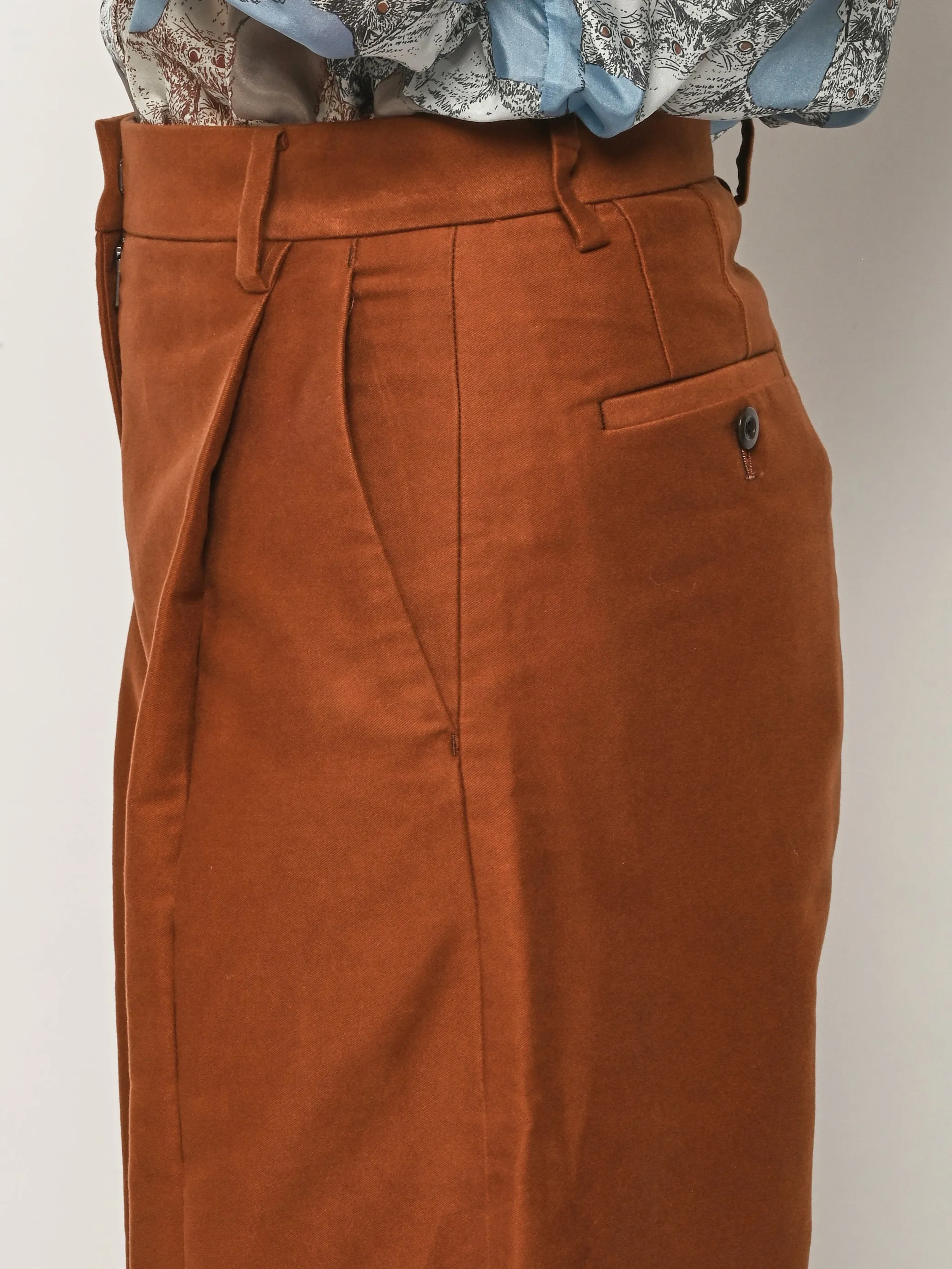 Cinnamon Cacao Trousers sold by Frances May Houseline product image thumbnail 4