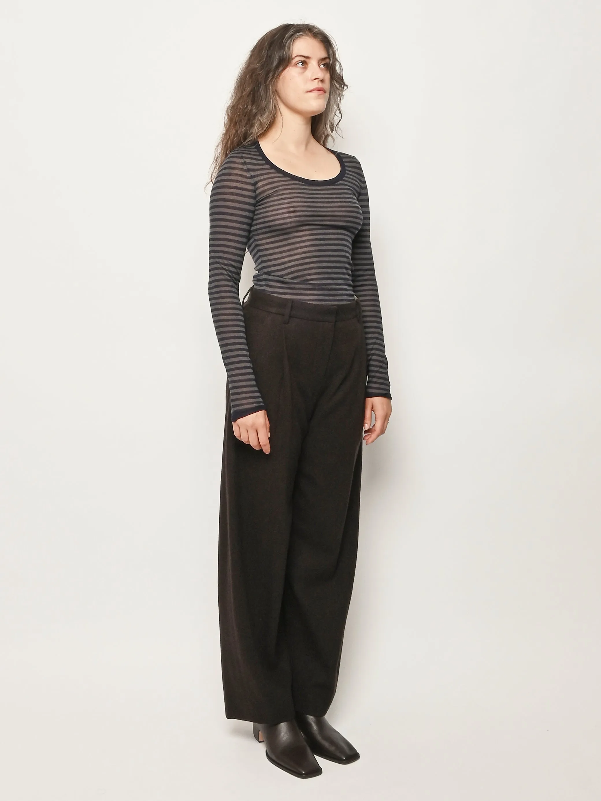 Navy Garul Knit Top sold by Frances May Houseline product image thumbnail 4