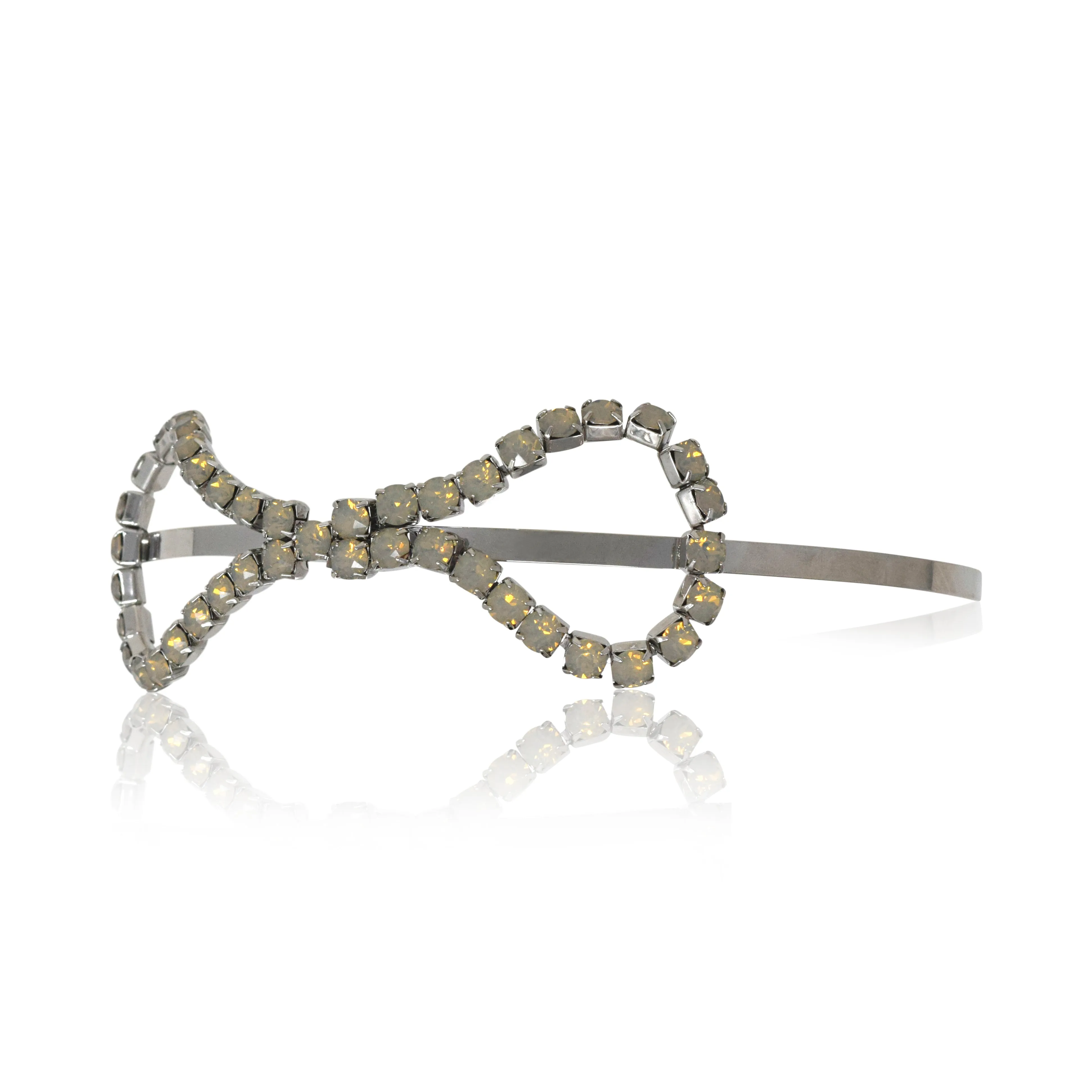 Florence Band | Silver and Opal sold by Gigi Burris product image thumbnail 2