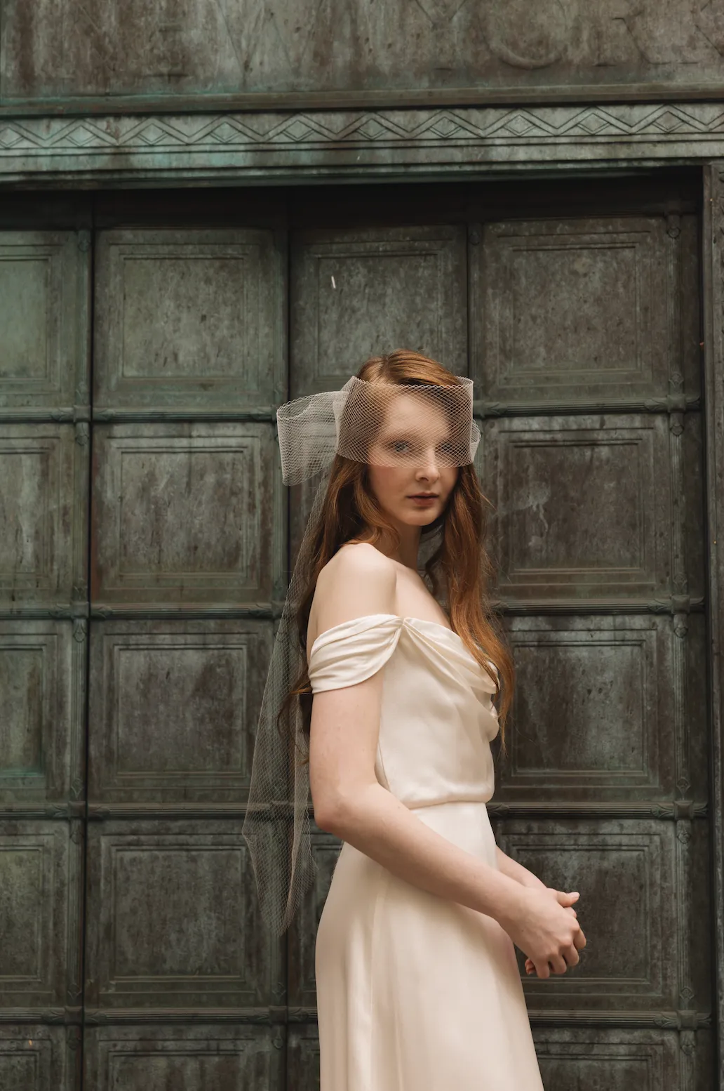 Grace Wrap Around Veil sold by Gigi Burris product image thumbnail 2