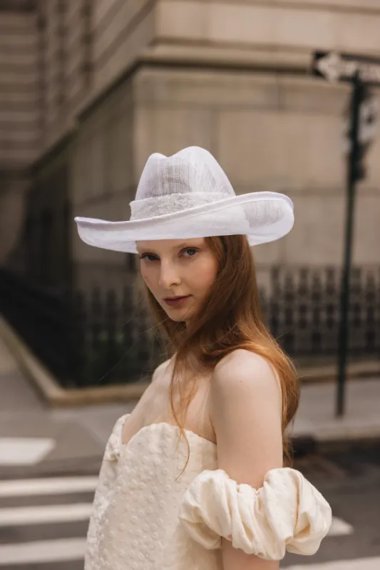 Sinamay Lace Belle sold by Gigi Burris