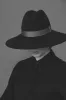 Requiem Fedora | Denim sold by Gigi Burris