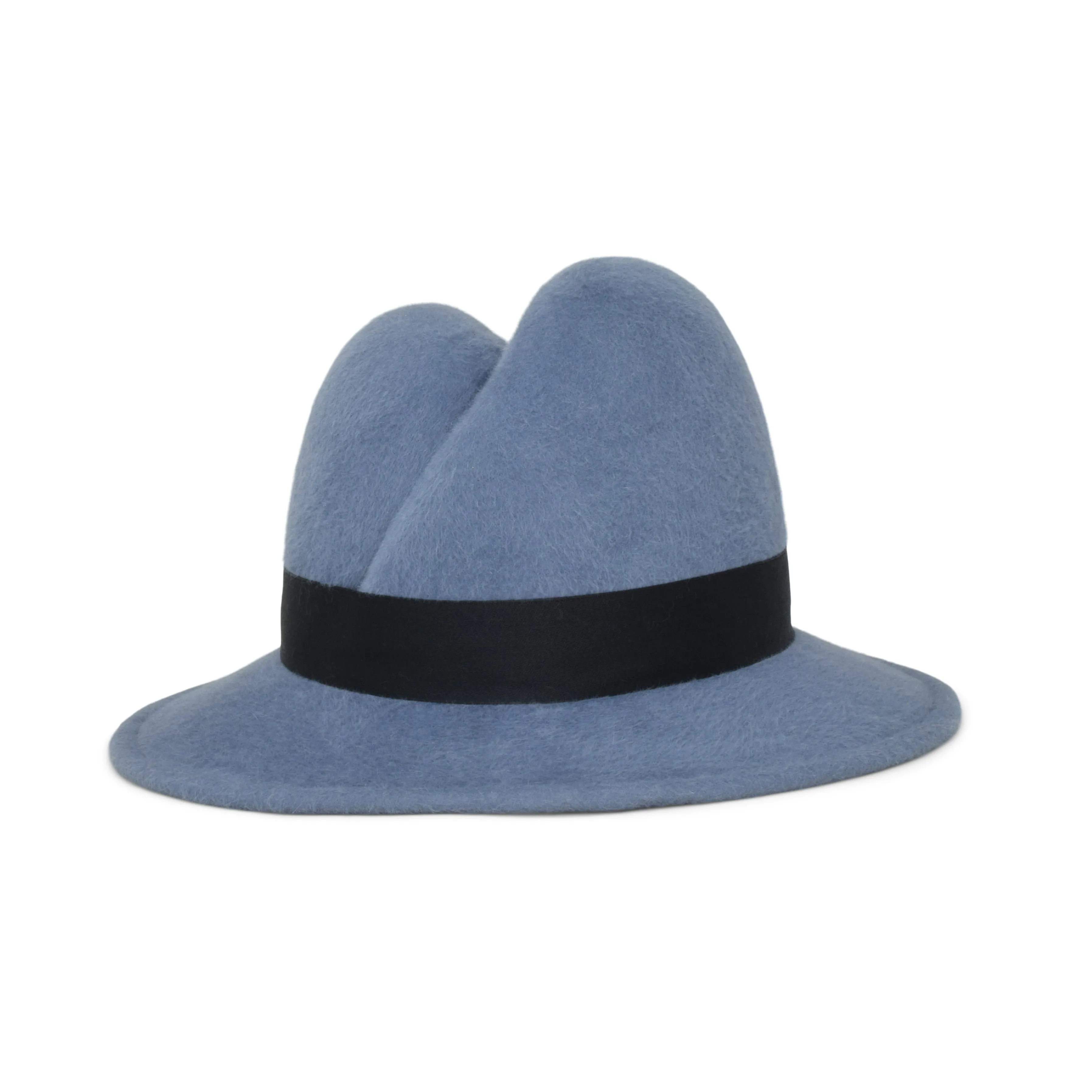 Nell Fedora | Denim and Black sold by Gigi Burris product image thumbnail 3