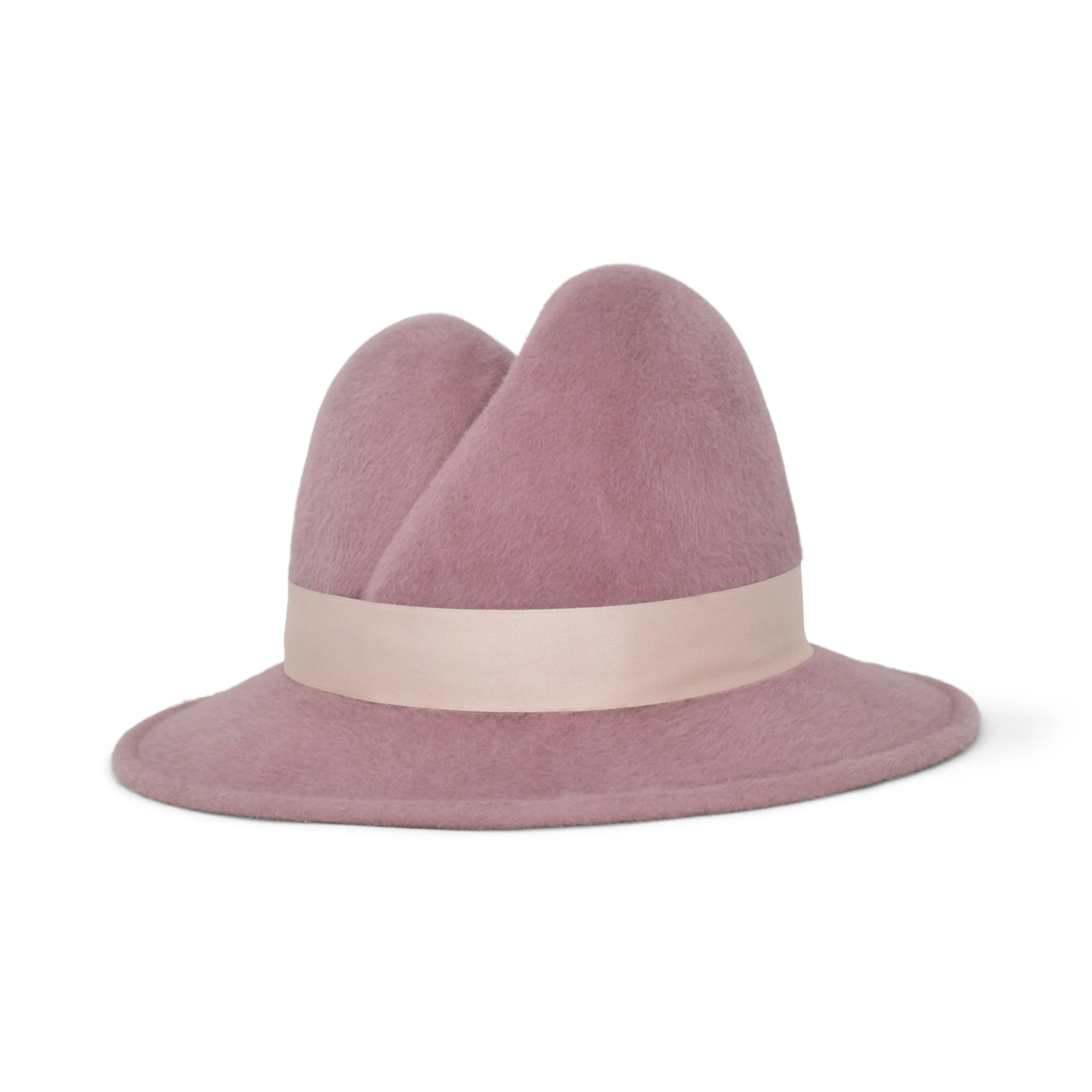 Nell Fedora | Dusty Rose sold by Gigi Burris product image thumbnail 3