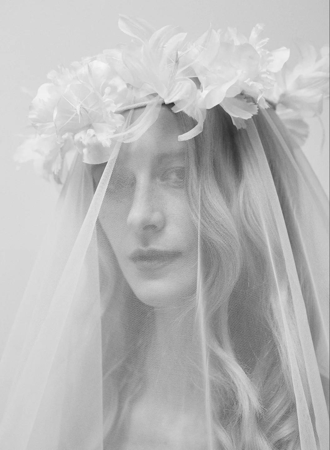 Organza Flower Crown sold by Gigi Burris product image thumbnail 3