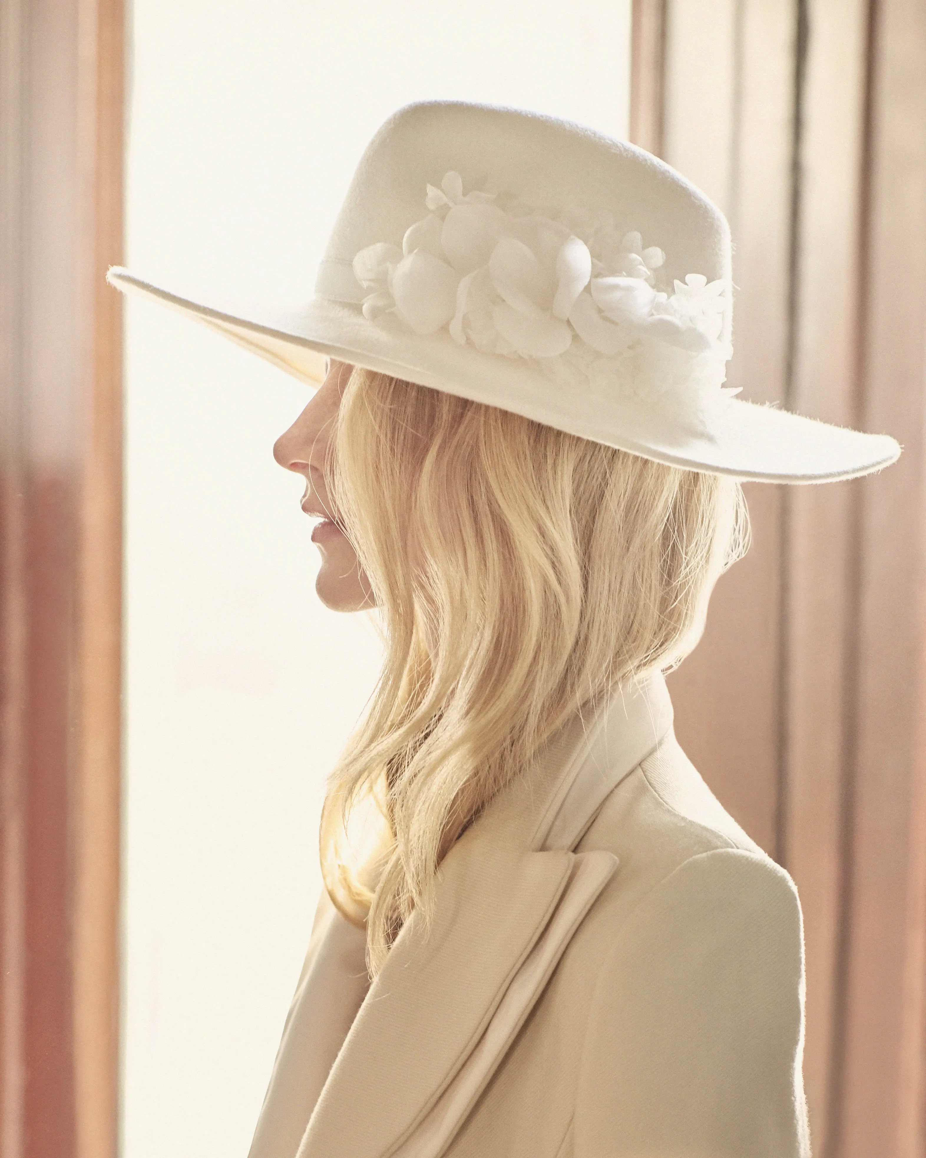 Bianca Bridal Fedora sold by Gigi Burris