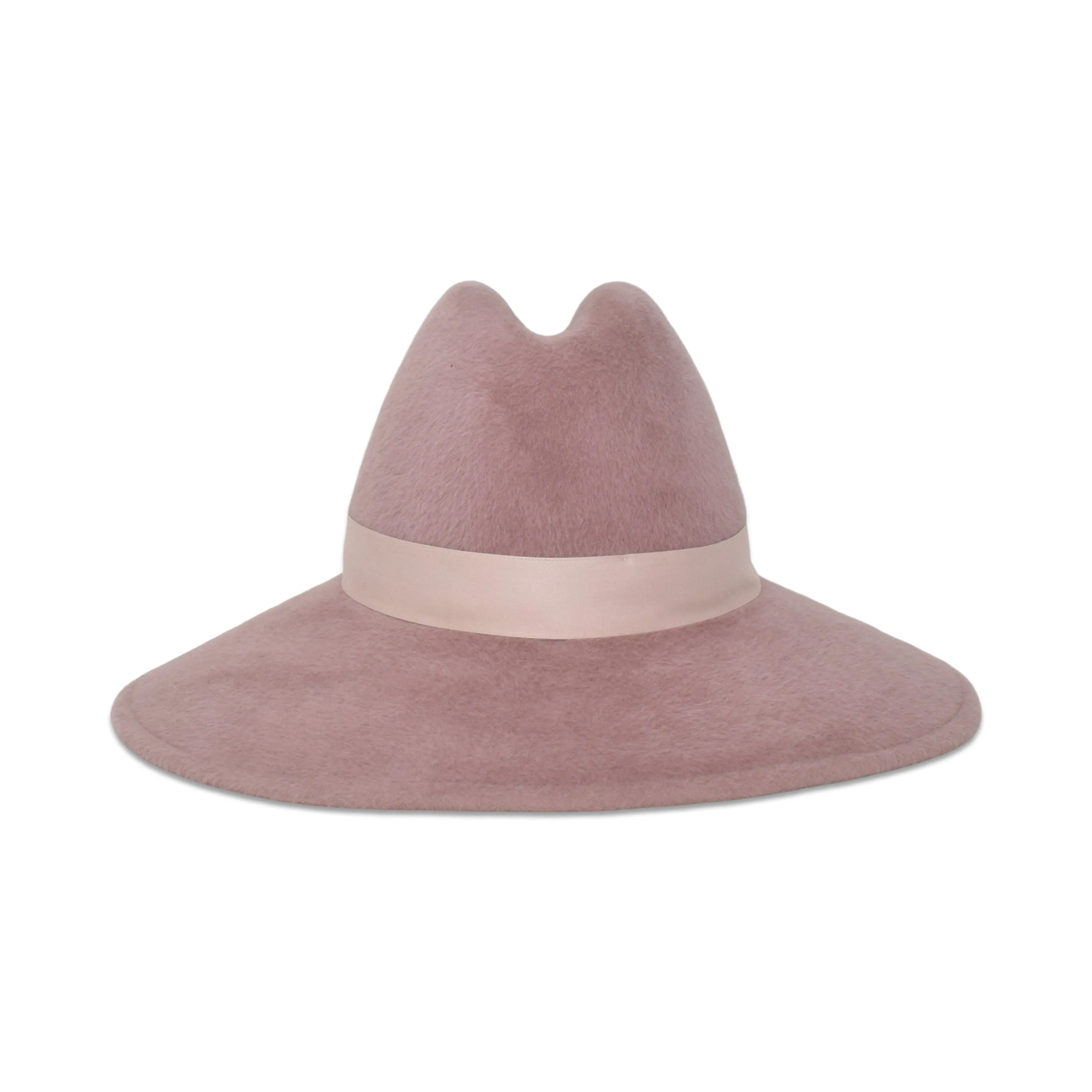 Requiem Fedora | Dusty Rose sold by Gigi Burris product image thumbnail 3