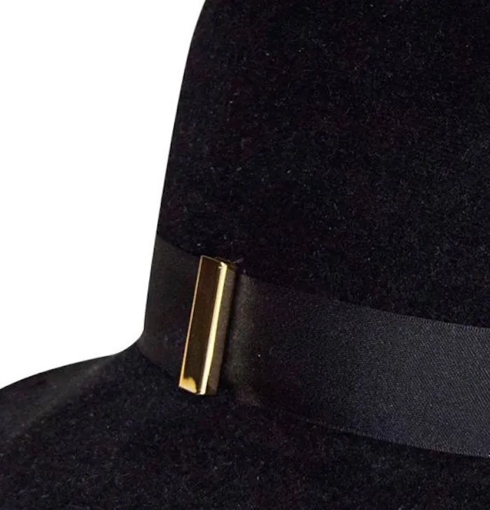 Nell Fedora | Black sold by Gigi Burris product image thumbnail 3