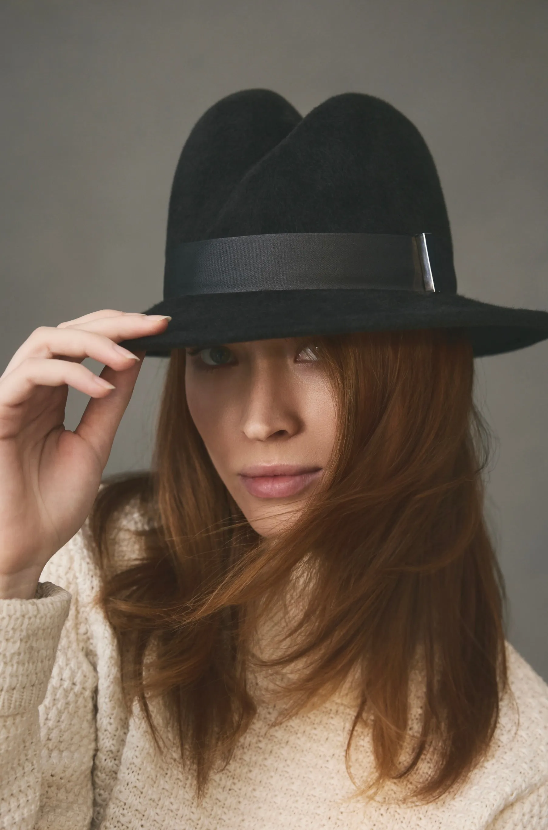 Nell Fedora | Black sold by Gigi Burris product image thumbnail 4