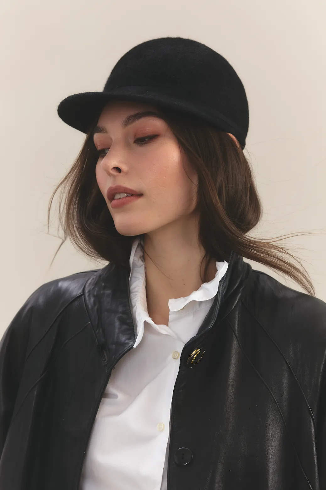 Ana Cap | Black sold by Gigi Burris product image thumbnail 4